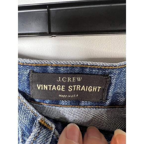 J. Crew vintage straight‎ jeans - Picture 6 of 8